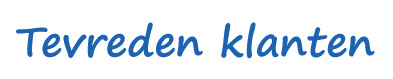 Tevreden klanten