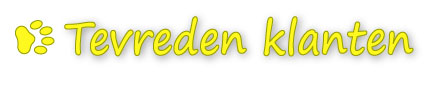 Tevreden klanten
