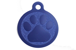 ACTIE! Penning rond-poot v1     ID-penning - Hondenpenning - Kattenpenning